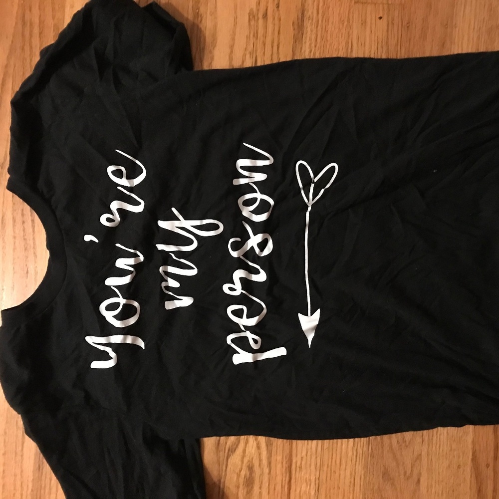 Womens "You're my person" tee-shirt